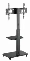 TV SET ACC FLOOR STAND 37-75"/BLACK TVS-75S-02 GEMBIRD – pilt 2