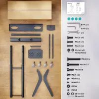 TV SET ACC MOBILE STAND/55-90"/GRAPHITE TS1871-G ONKRON – pilt 8
