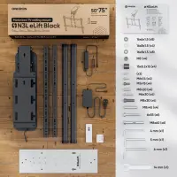 TV SET ACC CEILING MOUNT/50-75" BLACK N3LE-B ONKRON – pilt 8