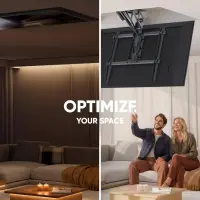 TV SET ACC CEILING MOUNT/50-75" BLACK N3LE-B ONKRON – pilt 10