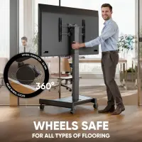 TV SET ACC MOBILE STAND/43-75"/BLACK TS1552E-B ONKRON – pilt 2