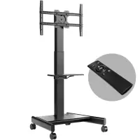 TV SET ACC MOBILE STAND/43-75"/BLACK TS1552E-B ONKRON – pilt 7
