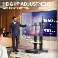 TV SET ACC MOBILE STAND/50-120/BLACK TS2811E-B ONKRON – pilt 10