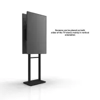 TV SET ACC MOBILE STAND/55-100/BLACK FPRO2L-20-B ONKRON – pilt 8