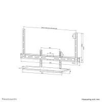Neomounts AV40-500BL telerikinnituse tarvik – pilt 27