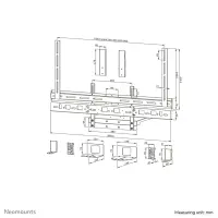 Neomounts AV60-500BL telerikinnituse tarvik – pilt 24