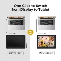 GRAPHIC TABLET 344.68X215.42MM/ARTIST PRO 16 (GEN 2) XPPEN – pilt 6