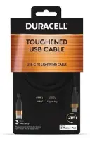 Duracell DRU5024A valguskaabel 2 m Must