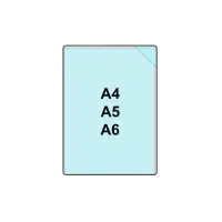 Kiletasku PROLEXPLAST magnettasku A4 nurga ja klapiga