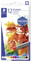 õlipastellid STAEDTLER 2420 12 värvi