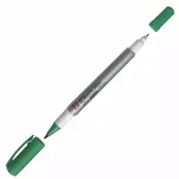 Permanentne marker SAKURA Identi-Pen kahe otsaga 0,4/1,0mm roheline