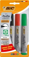 Permanentne marker BIC ECO 2000 2-5mm 4 värvi komplekt