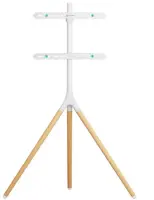 TV SET ACC FLOOR STAND /32-65&amp;quot;/WHITE TS1220-W ONKRON
