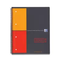 Kaustik spiraalköites A4+ ruuduline OXFORD International Activebook plastkaaned 80 lehte