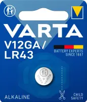 Patarei VARTA V12GA /186 / LR43