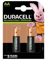 Akupatareid AA DURACELL NiMH HR6 2500 mAh 2tk