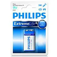 Patareid PHILIPS 6LR61E 9V Ultra Alkaline