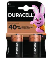Patareid LR14/C DURACELL 1,5V 2tk