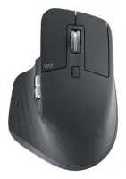 Logitech MX Master 3S Wireless Mouse RF Wireless + Bluetooth, 8000 DPI, Graphite – pilt 2