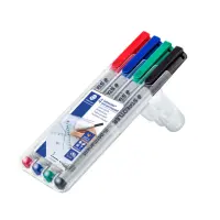 Kilemarkerite komplekt OHP STAEDTLER Lumocolor 311 S kustutatav 4 värvi