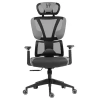 L33T FuzionX, PU, Fabric, hall - Kontoritool