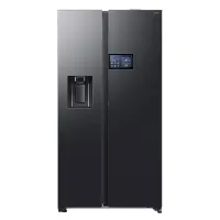 Samsung Bespoke AI Home, NoFrost, 621 L, kõrgus 179 cm, must - SBS-külmik