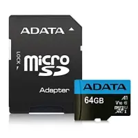 Mälukaart SDXC 64GB CLASS10/W/A AUSDX64GUICL10A1-RA1 ADATA