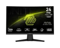 LCD Monitor MSI MAG 244C 23.6" Gaming/Curved/Frameless Matte Panel VA 1920x1080 16:9 180Hz 1 ms...