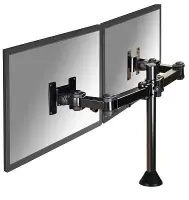TV SET ACC DESK MOUNT BLACK/10-27&amp;quot; FPMA-D960DG NEOMOUNTS