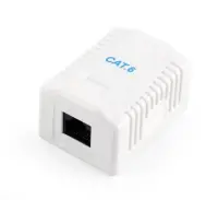 CABLE ACC MOUNT BOX CAT6 UPT/NCAC-1U6-01 GEMBIRD