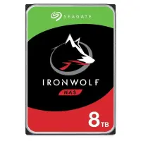 HDD SEAGATE IronWolf 8TB SATA 3.0 256 MB 7200 rpm Discs/Heads 5/10 3,5" ST8000VN004