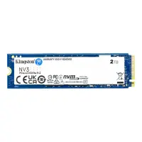 SSD KINGSTON NV3 2TB M.2 PCIE NVMe 3D NAND Write speed 5000 MBytes/sec Read speed 6000 MBytes/sec...