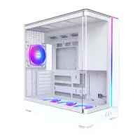 Case MONTECH micro ATX/Mini-ITX White Midi Tower PC KING 45 PRO KING45PRO(W)