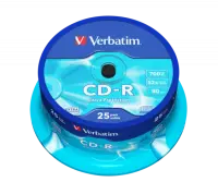 Verbatim 43432 CD-R 700MB 52X Extra Protection Surface Discs (25 pcs/Pack)