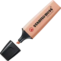 Tekstimarker STABILO Boss pastelne virsikuroosa
