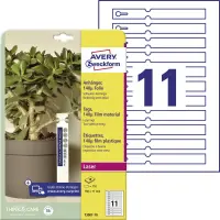 Kilesildid vee ja rebenemiskindlad AVERY Zweckform 160x17mm 10 lehte