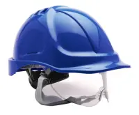 Kaitsekiiver visiiriga PORTWEST PW55 56-63cm sinine