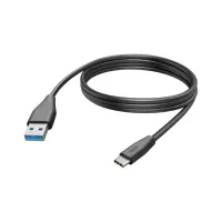Hama Charging Cable, USB-A, USB-C, 3 m, must - USB kaabel