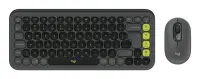 KEYBOARD +MOUSE COMBO POP ICON/GR/GREEN 920-013140 LOGITECH