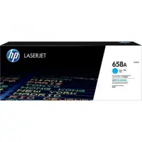HP 658A (W2001A) Toner Cartridge, Cyan