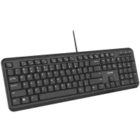 CANYON keyboard HKB-20 EN Velvet Wired Black – pilt 3