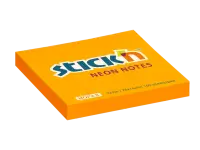 Märkmepaber 76x76mm Stick´N neoonoranž 100 lehte