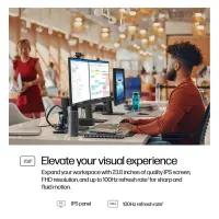 HP Series 3 Pro 23.8 inch FHD Monitor - 324ph – pilt 17