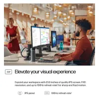 HP Series 3 Pro 23.8 inch FHD Monitor - 324ph – pilt 19