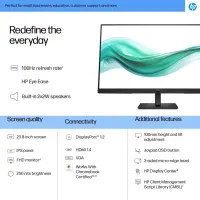 HP Series 3 Pro 23.8 inch FHD Monitor - 324ph – pilt 26