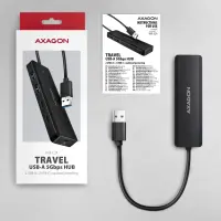 Axagon HUE-C2A jaotur USB 3.2 Gen 1 (3.1 Gen 1) Type-A 5000 Mbit/s Must