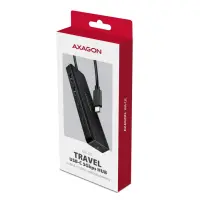 Axagon HUE-C2C jaotur USB 3.2 Gen 1 (3.1 Gen 1) Type-C 5000 Mbit/s Must
