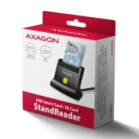 Axagon CRE-SM4NC kiipkaardilugeja Hoonesisene USB USB 2.0 Must – pilt 2