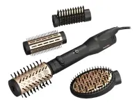 BABYLISS | Hair styling comb | AS970E | Ion conditioning | Number of heating levels 3 | 650 W | Black/Gold