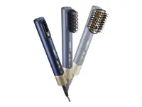 BABYLISS | Hair styling comb | AS6550E | Ion conditioning | Number of heating levels 3 | 1500 W | Blue/Gold